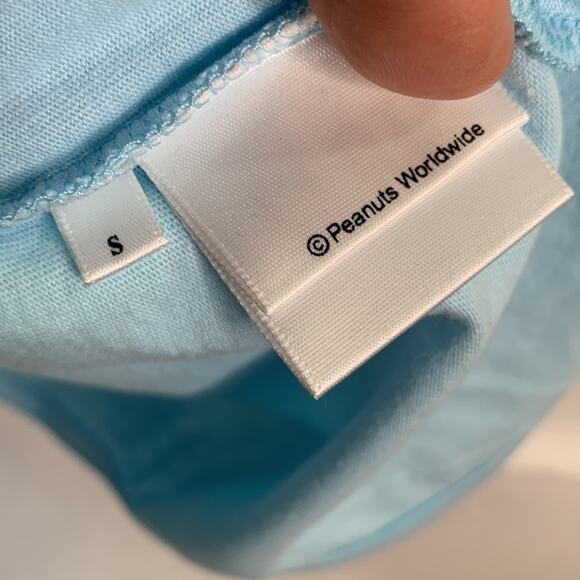 CLOT Johanna Ho X Peanuts 3/4 Sleeve Raglan Tee T-Shirt New with Tag W-532 Sz S - Picture 9 of 12